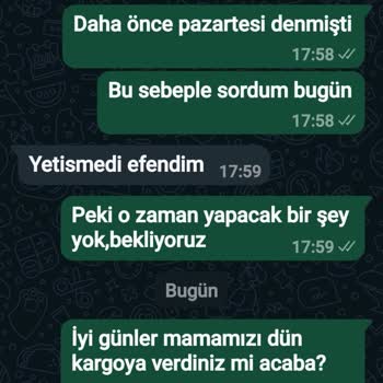 Kedi Maması Siparişimde Gecikme Ve İletişim Sorunları