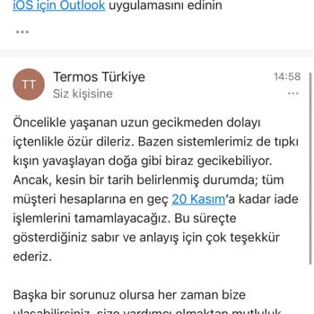 Ürün Kusurlu Ve İade Süreci Sorunlu