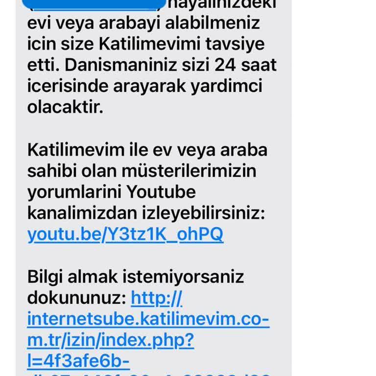 Bilgimiz Dışında Yapılan Üyelik Ve Mesaj Gönderimi Sorunu