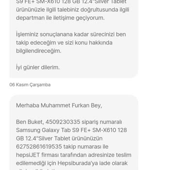Hepsijet İletişim Sorunu Ve İade Süreci