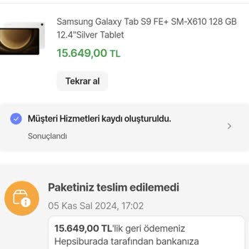 Hepsijet İletişim Sorunu Ve İade Süreci