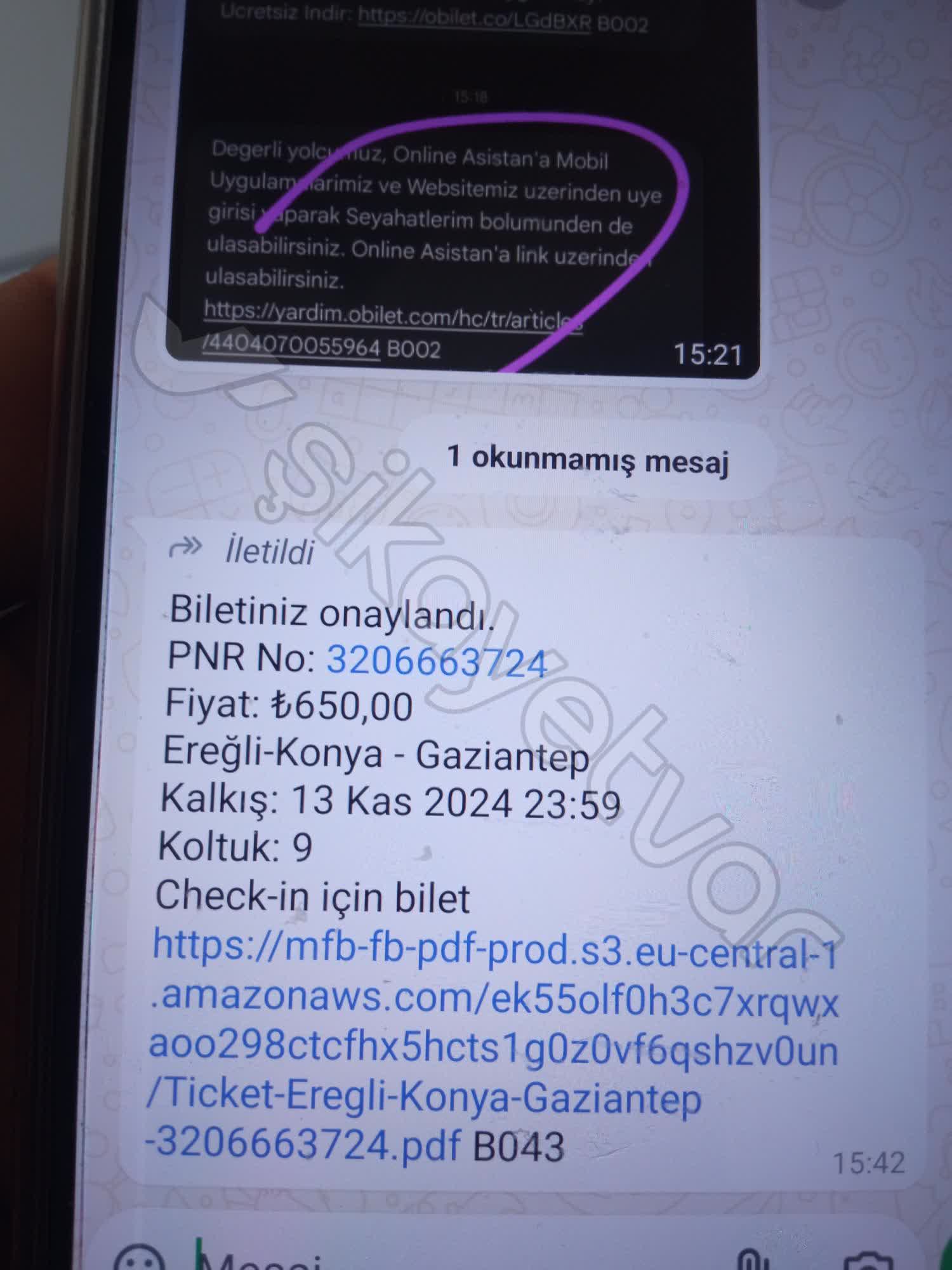 Ereğli Konya - 30/63 - Şikayetvar