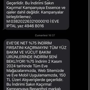 Eve Shop'tan Sipariş Onayı Ve Müşteri Hizmetleri Sorunu