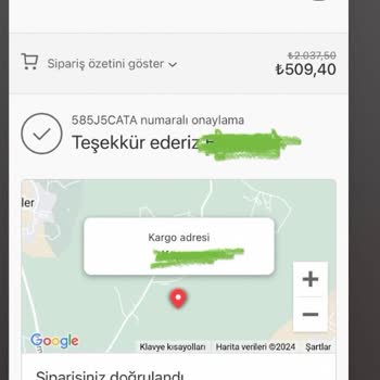 Eve Shop'tan Sipariş Onayı Ve Müşteri Hizmetleri Sorunu