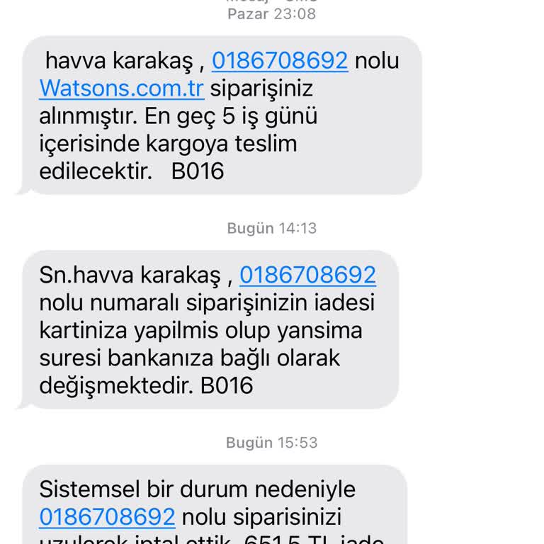 Watsons'tan Alışverişte İptal Şoku Ve Fiyat Artışı