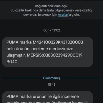 Puma Ayakkabıda Kalite Sorunu Ve FLO Mağazacılık İlgisizliği