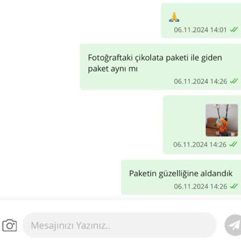 Hediye Çikolata Paketi Hayal Kırıklığı