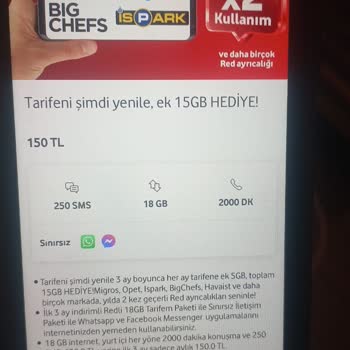 Vodafone'un Adil Olmayan Tarifeleri