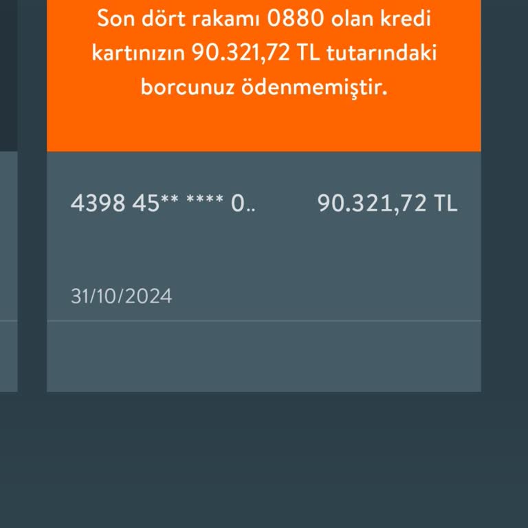 Kredi Kartı Yapılandırma Sorunu: Acil Destek Bekliyorum