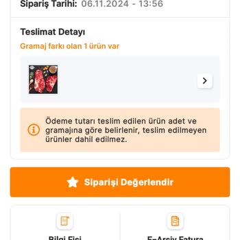 Migros Sanal Market Stok Sorunu Ve Kalitesiz Ürün Teslimatı