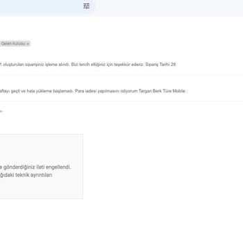 Organiktakipci.net'ten Sipariş Verdim, Yanıt Yok, İade İstiyorum