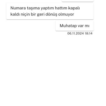 Numara Taşıma Sonrası Şebeke Sorunu Ve İletişim Kopukluğu