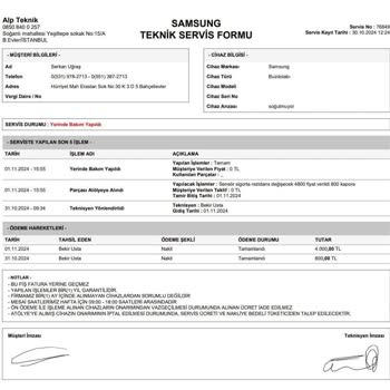 Teknik Servis Sorunu Ve İlgisizlik