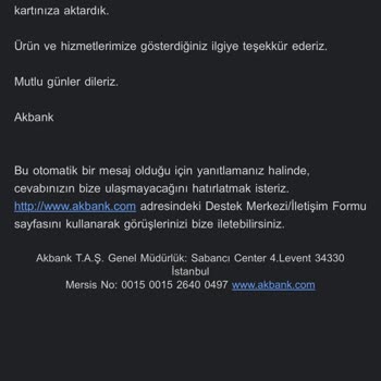 Akbank'ta Kayıp Bakiye Sorunu