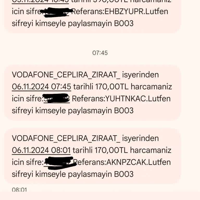 Yanıltıcı Mesajlar Ve Hesap Güvenliği Endişesi