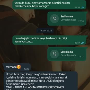 Gözlük İadesinde Gecikme Ve İletişim Sorunları