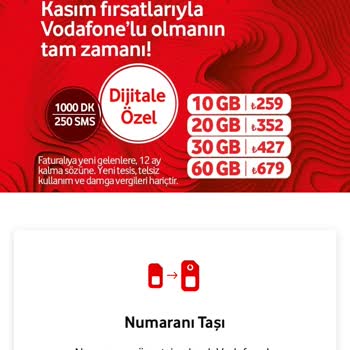 Vodafone Sadık Müşteriye Haksız Fiyat Politikası!