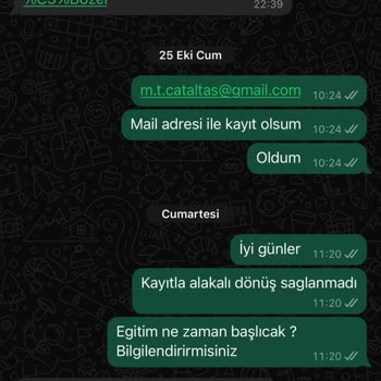 Dil Eğitimi İçin Yapılan Ödeme Sonrası İletişimsizlik Ve Hizmet Eksikliği