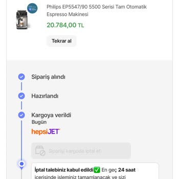 Fiyat Değişikliği Nedeniyle Sipariş İptali Mağduriyeti
