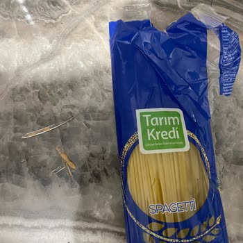 Tarım Kredi Spagetti Makarna İçinde Plastik Parçalar Skandalı