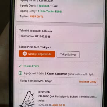 Buharlı Temizlik Makinesi Sorunları Ve İletişimsizlik