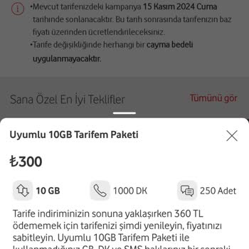 Vodafone'un Fahiş Zamları Bütçemi Zorluyor
