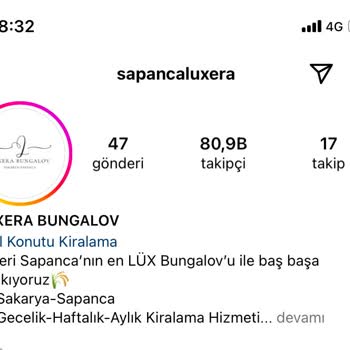 Bungalov Konaklama Adı Altında Yanıltıldık