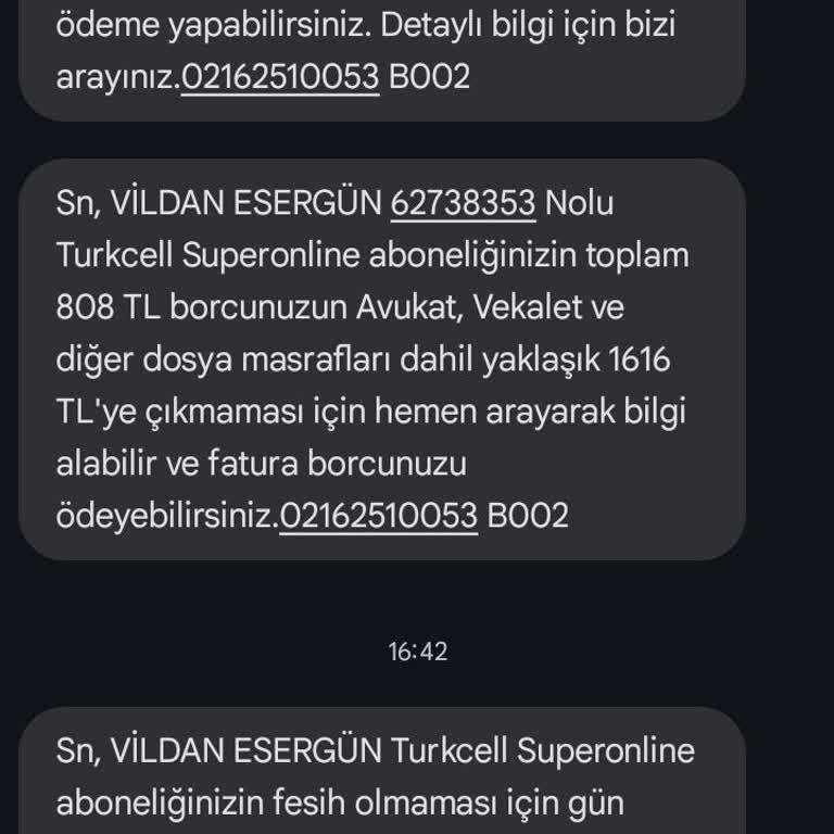 Yanlış Kişiye Yapılan Borç Bildirimi