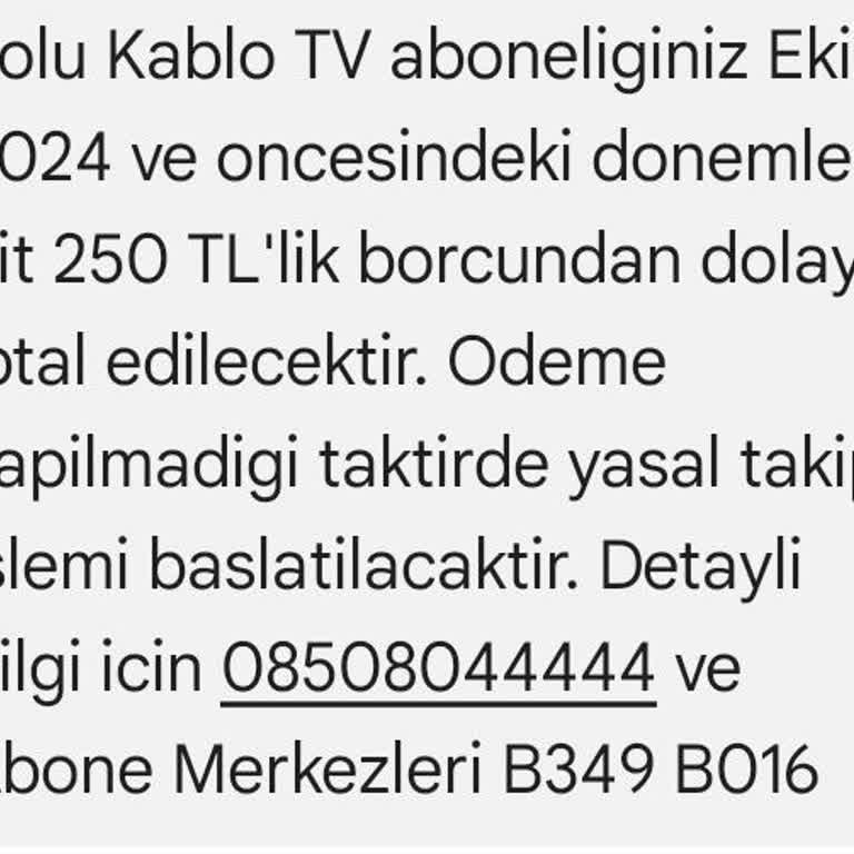 TÜRKSAT Kablo Net İptal Sürecinde Yaşanan Teslimat Sorunları