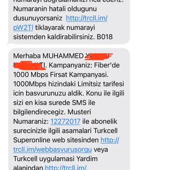 Yanlış İnternet Hızı Ve Eksik Hizmet