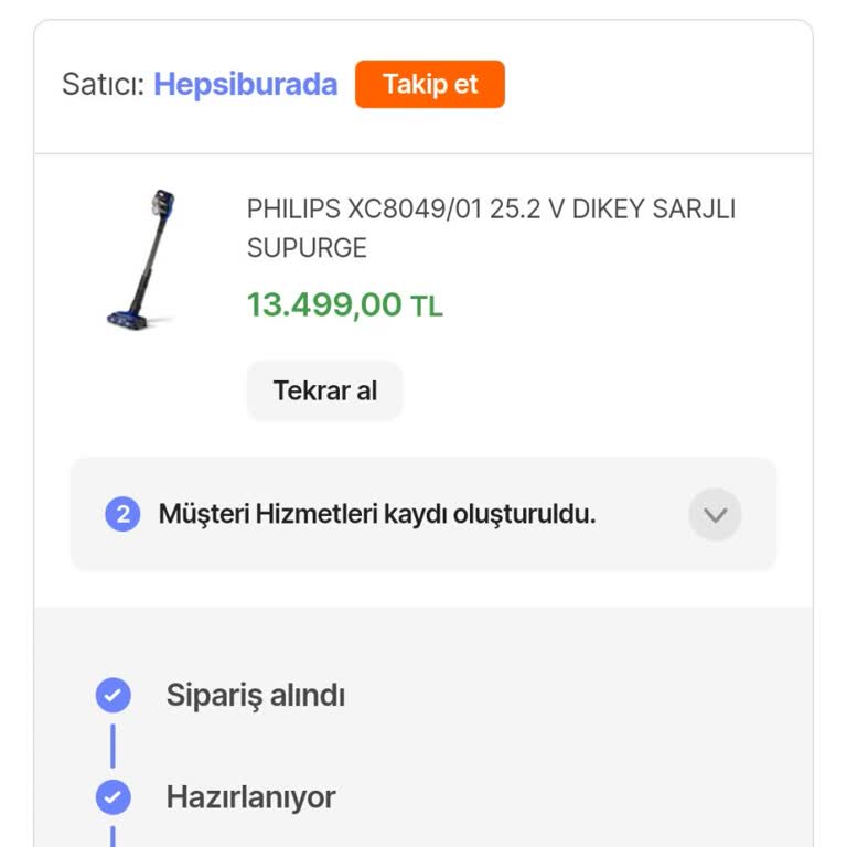 Hepsiburada'da 13 Gündür Bekleyen Ürün Ve İade Sorunu