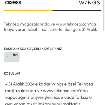 Teknosa Ve Akbank Juzdan Taksit Kampanyası Hayal Kırıklığı