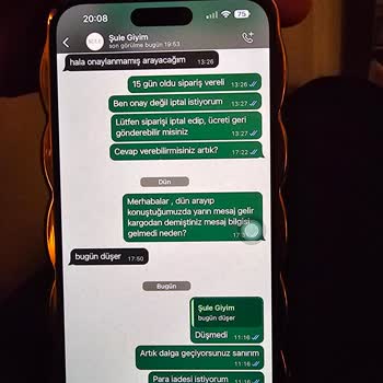 Siparişim 15 Gündür Kargolanmadı Ve İptal Edilemiyor