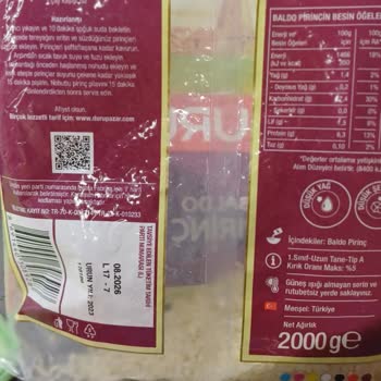 Duru Bulgur Güvenilir Marka Hayal Kırıklığı: Böcekli Pirinç Şoku