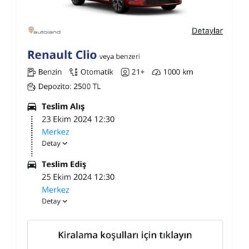 Autoland İle Hayal Kırıklığı: Gizli Ücretler Ve Zorunlu Paketler