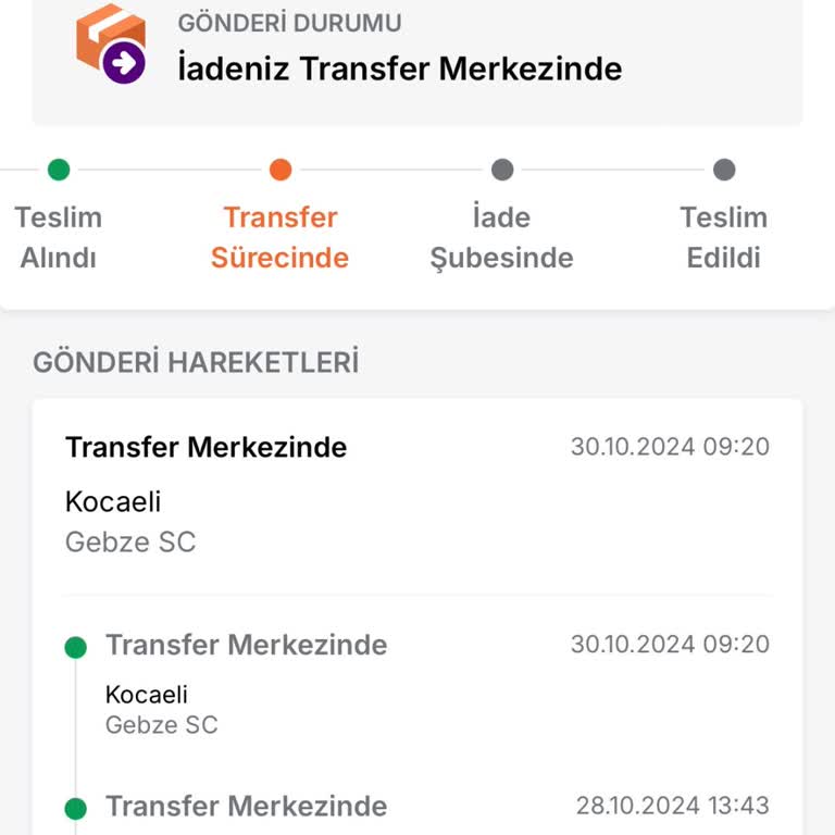 Trendyol İade Sürecinde Kayıp Kargo Sorunu