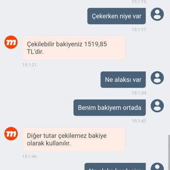 Kazançlarımın Çekilmesine Engel Olunuyor