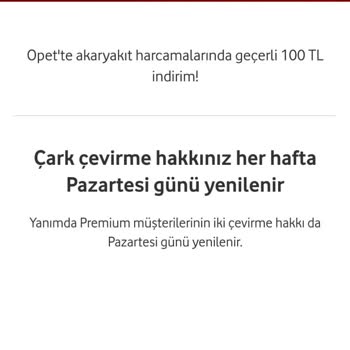 Vodafone'un Hediye Çarkı Hayal Kırıklığı