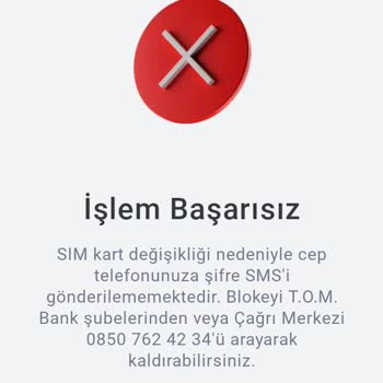 Sim Kart Ve Şifre Blokelerinin Kaldırılması Talebi