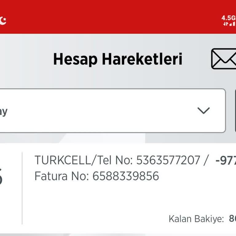 Ödenen Faturanın Hâlâ Borç Gözükmesi