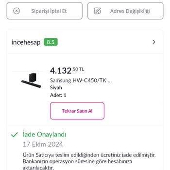 İade Sürecinde Yaşanan Sorunlar Ve Müşteri Hizmetleri İlgisizliği