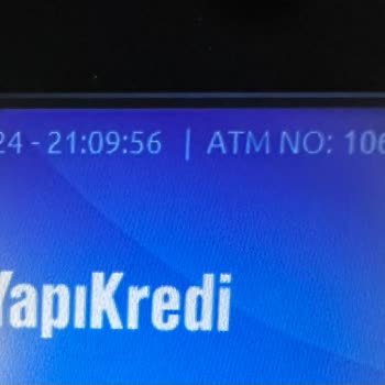 ATM'de Sıkışan Para Ve Çözüm Bekleyen Müşteri