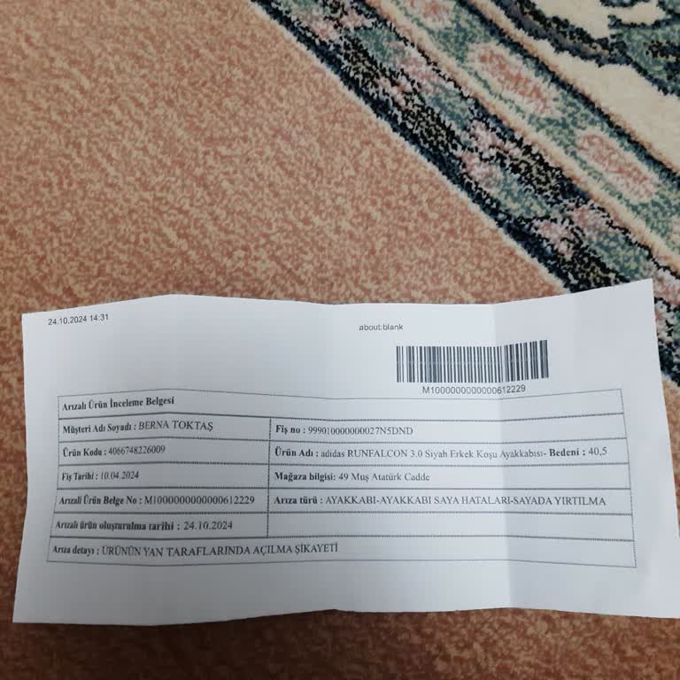 Garanti Kapsamında Olmayan Ayakkabı Deformasyonu