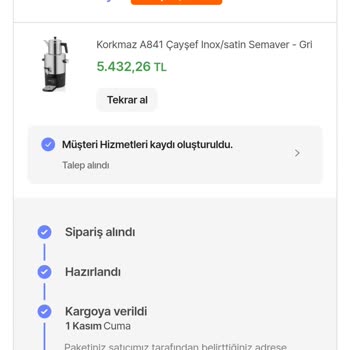 Kargoya Verilmeyen Ürün Ve İade Sorunu