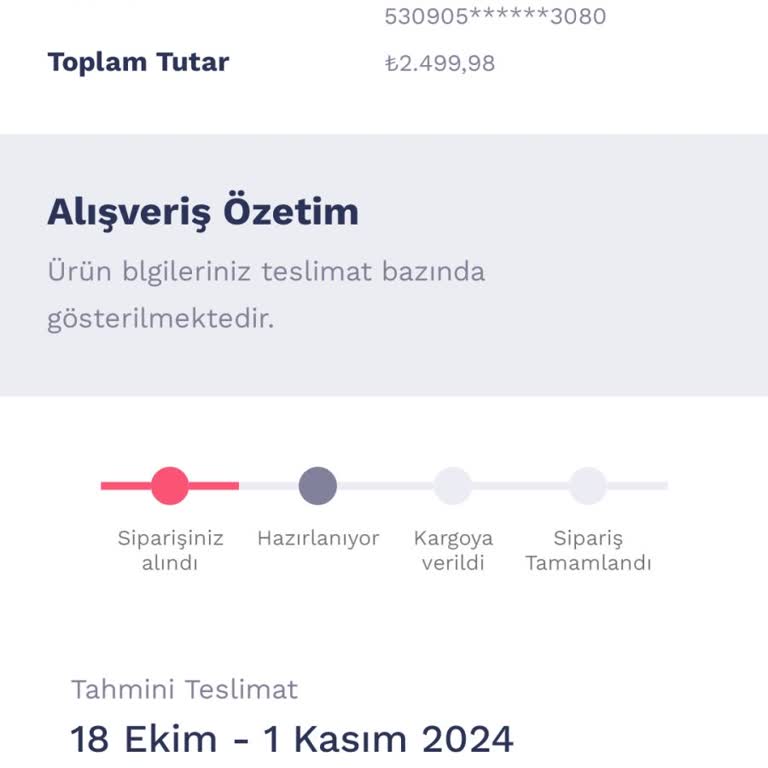 Penti'den Sipariş Verdim, Ürünler Ne Kargoya Verildi Ne İade Yapıldı