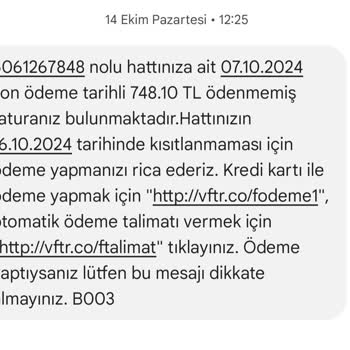 Yanlış İptal İşlemi Ve Fatura Sorunu