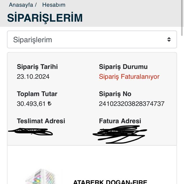 Siparişin Teslimatında Uzayan Süreç