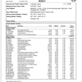 Fren Bakımında Sürekli Sorun Ve Sonuçsuz Çözüm Arayışı