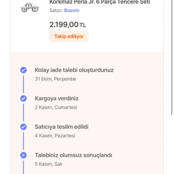 Kusurlu Ürün Ve İade Sorunu