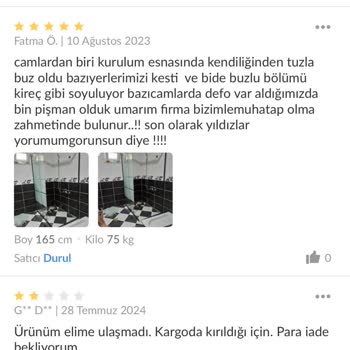 Trendyol'dan Aldığım Duşakabin Camı Mağduriyeti